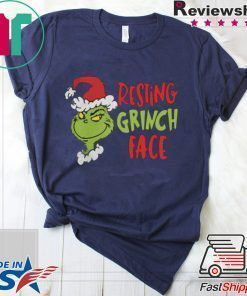 DR SEUSS PRIMARK RESTING GRINCH FACE SHIRT