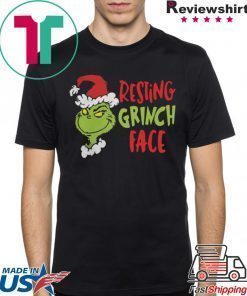 DR SEUSS PRIMARK RESTING GRINCH FACE SHIRT