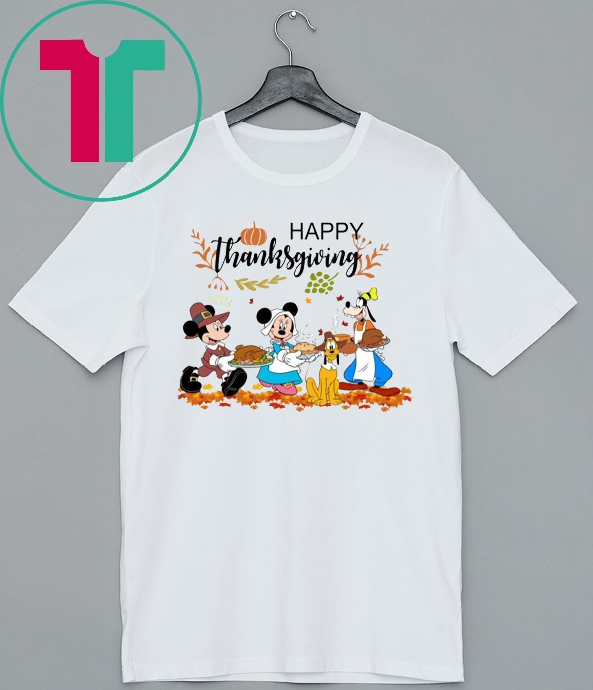 Disney Happy Thanksgiving Shirt - ShirtsMango Office