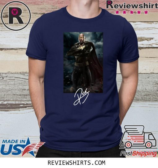 Dwayne Johnson The Rock Black Adam Shirt