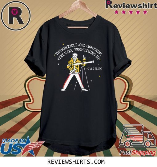 Freddie Mercury Thunderbolt and Lightning Very Very Frightening Me Galileo Shirt