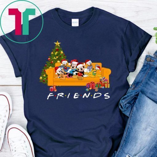 Friends Mickey Disney Family Christmas T-Shirt
