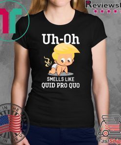 Funny Anti Trump Baby Quid Pro Quo Impeachment Offcial Shirt