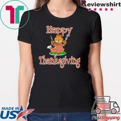 GARFIELD HAPPY THANKSGIVING T-SHIRT