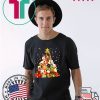 Golden Retriever Christmas Tree T-Shirt