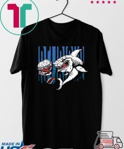 H20 delirious merch Burger Shark Tee Shirt