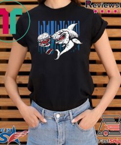 H20 delirious merch Burger Shark Tee Shirt