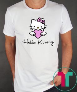 Hello Kimmy Kanye West Kim Kardashian Couple Shirt