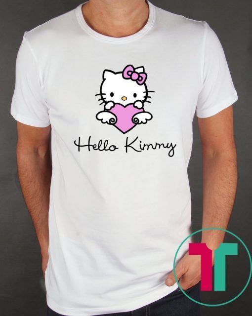 Hello Kimmy Kanye West Kim Kardashian Couple Shirt