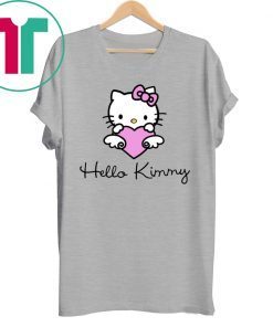 Hello Kimmy Kanye West Kim Kardashian Couple Shirt