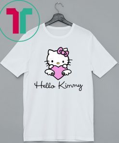 Hello Kimmy Kanye West Kim Kardashian Couple Shirt