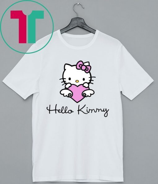 Hello Kimmy Kanye West Kim Kardashian Couple Shirt