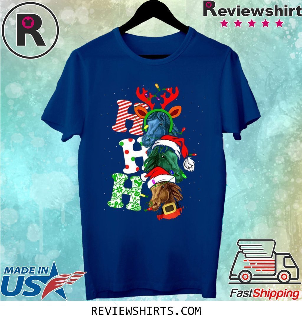 Ho Ho Ho Horse Christmas Shirt