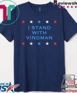 I Stand With Vindman Impeachment Inquiry Schiff Witness T-Shirt