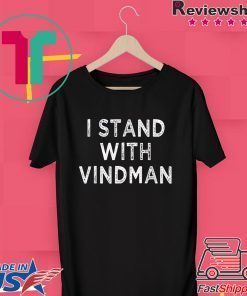 I Stand with Vindman anti Trump mens and womens T-Shirt