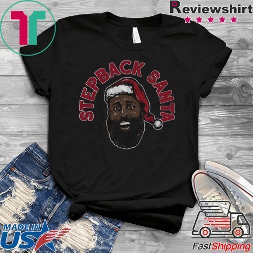 James Harden , Stepback Santa Shirt