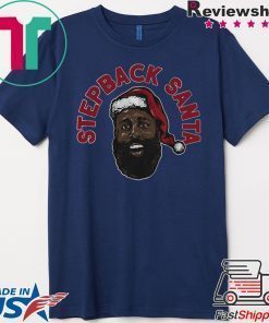 James Harden , Stepback Santa Shirt