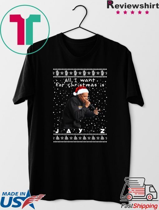 Jay-Z Rapper Ugly Christmas T-Shirt