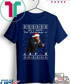 Jay-Z Rapper Ugly Christmas T-Shirt