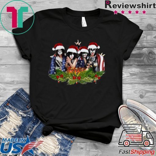 Kiss Band Christmas Tee Shirts