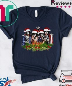 Kiss Band Christmas Tee Shirts