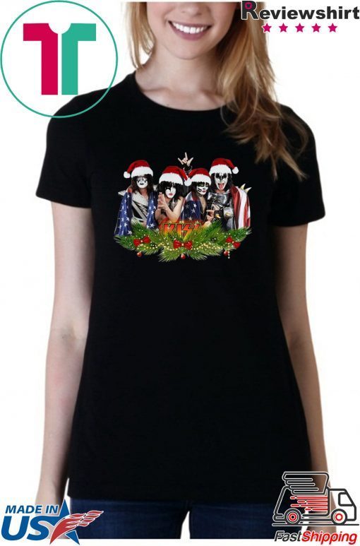 Kiss Band Christmas Tee Shirts