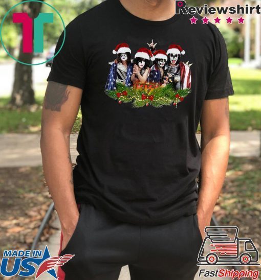 Kiss Band Christmas Tee Shirts