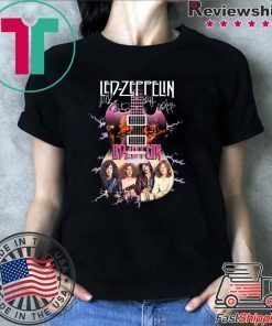 Led Zeppelin Guitar Signatures Shirt