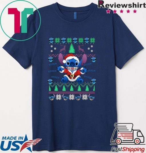 Lilo And Stitch Ugly Christmas T-Shirt