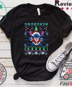 Lilo And Stitch Ugly Christmas T-Shirt