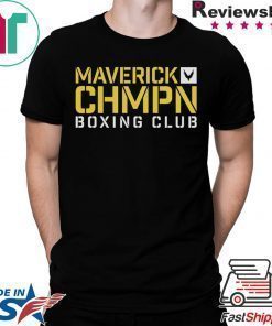 Logan paul merch MAVERICK CHAMPION BOXING SHIRT