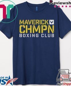 Logan paul merch MAVERICK CHAMPION BOXING SHIRT