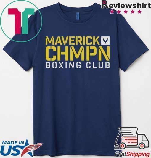 Logan paul merch MAVERICK CHAMPION BOXING SHIRT