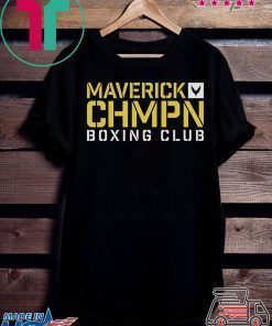 Logan paul merch MAVERICK CHAMPION BOXING SHIRT