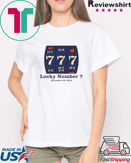 Lucky Number 7 Tee Shirt