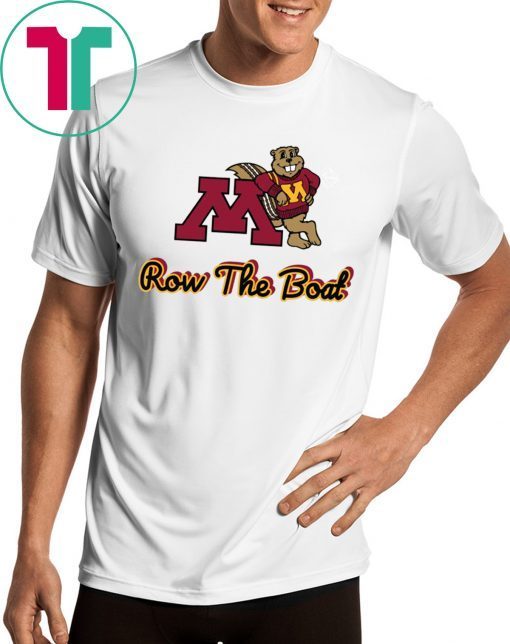 Minnesota row the boat t-shirt