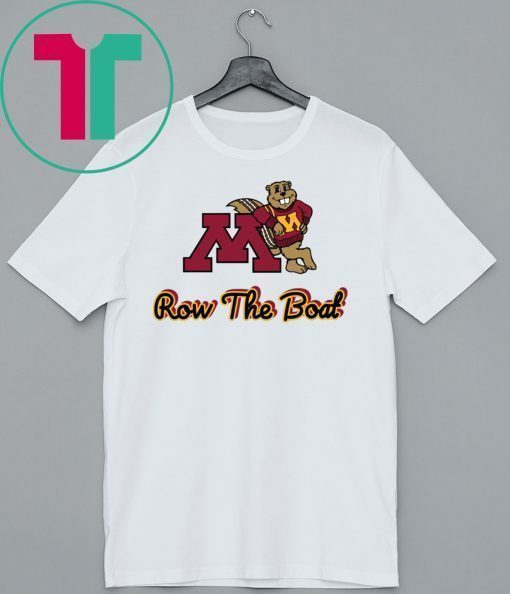 Minnesota row the boat t-shirt