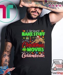 Nice Watch Christmas Movies With My Goldendoodle Christmas Gifts shirtNice Watch Christmas Movies With My Goldendoodle Christmas Gifts shirt