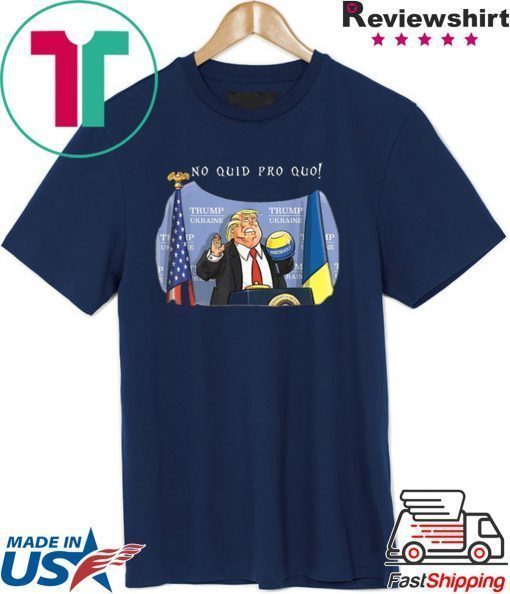 No Collusion No Quid Quo No Shit Pro Trump Republican Funny T-Shirt