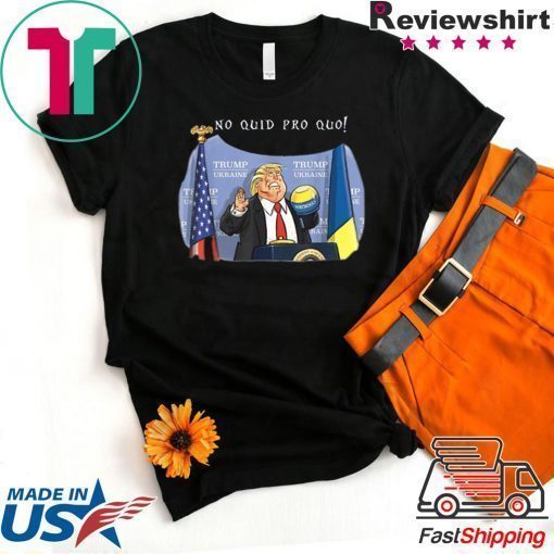 No Collusion No Quid Quo No Shit Pro Trump Republican Funny T-Shirt