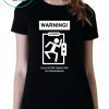 Norris nuts merch ADULT WARNING TEE- PINK T-Shirt