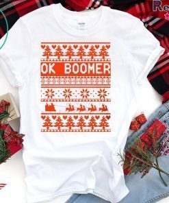 Ok Boomer Christmas Shirt