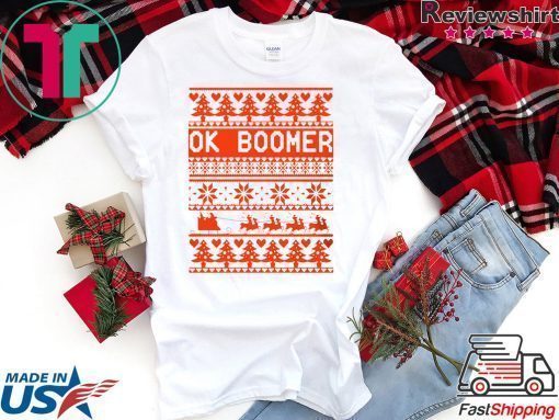 Ok Boomer Christmas Shirt