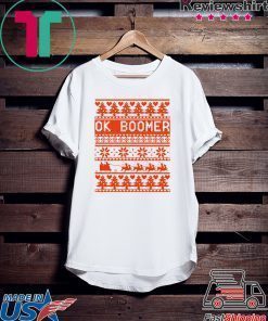 Ok Boomer Christmas Shirt