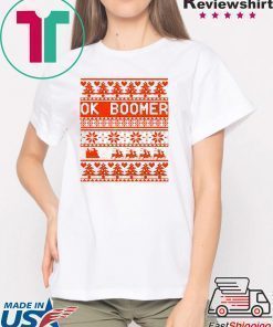 Ok Boomer Christmas T-Shirt