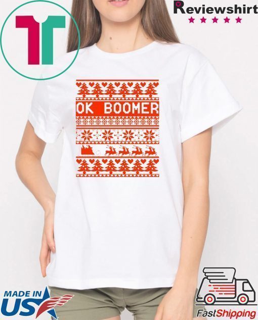 Ok Boomer Christmas T-Shirt