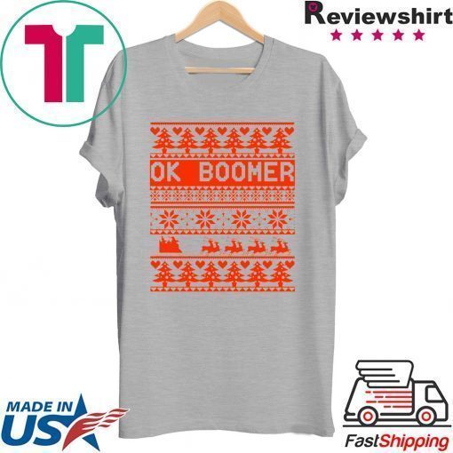 Ok Boomer Christmas T-Shirt