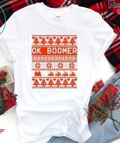 Ok Boomer Christmas T-Shirt