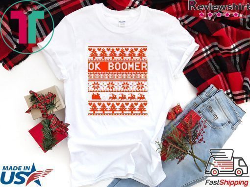 Ok Boomer Christmas T-Shirt