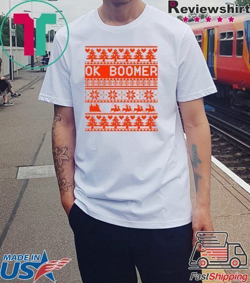 Ok Boomer Christmas T-Shirt